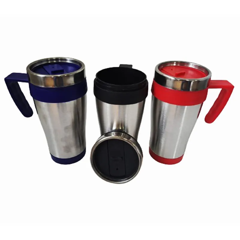 Jarro Mug de Acero y Plástico